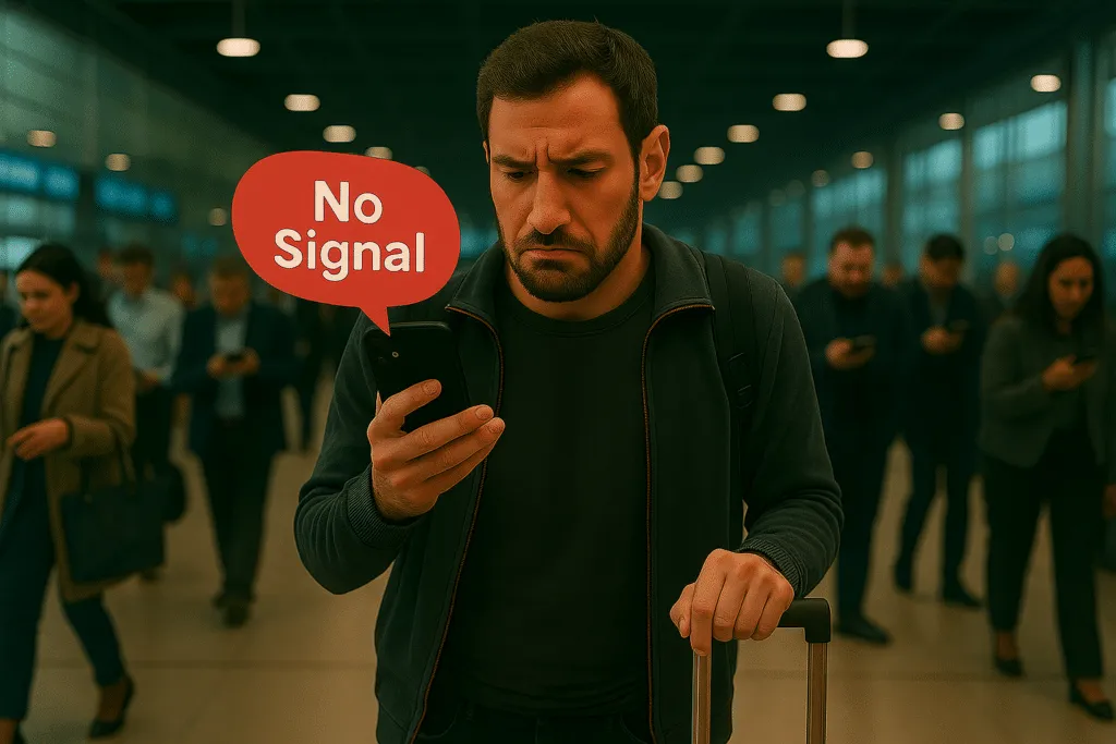 תמונה מתוך הכתבה: הסיוט הסלולרי של המטיילים (גם ב־2025)